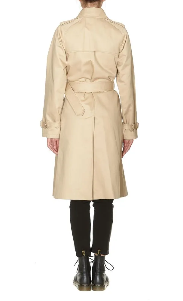 A.P.C. Double-Breasted Belted Coat