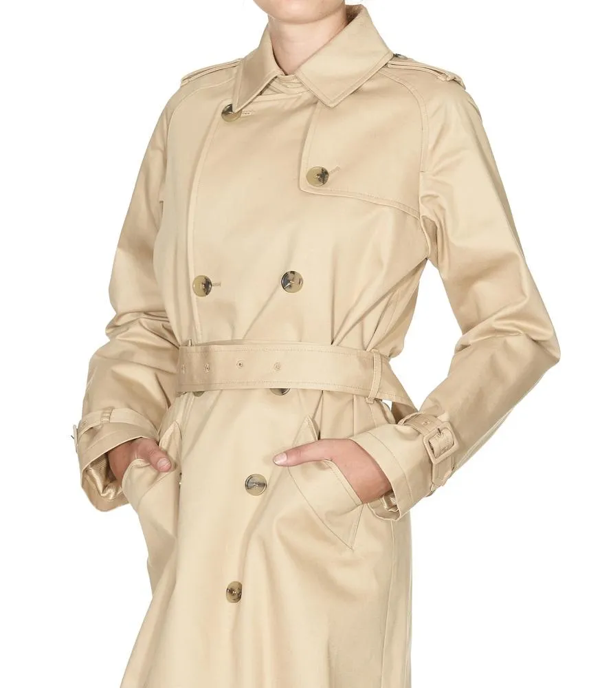 A.P.C. Double-Breasted Belted Coat
