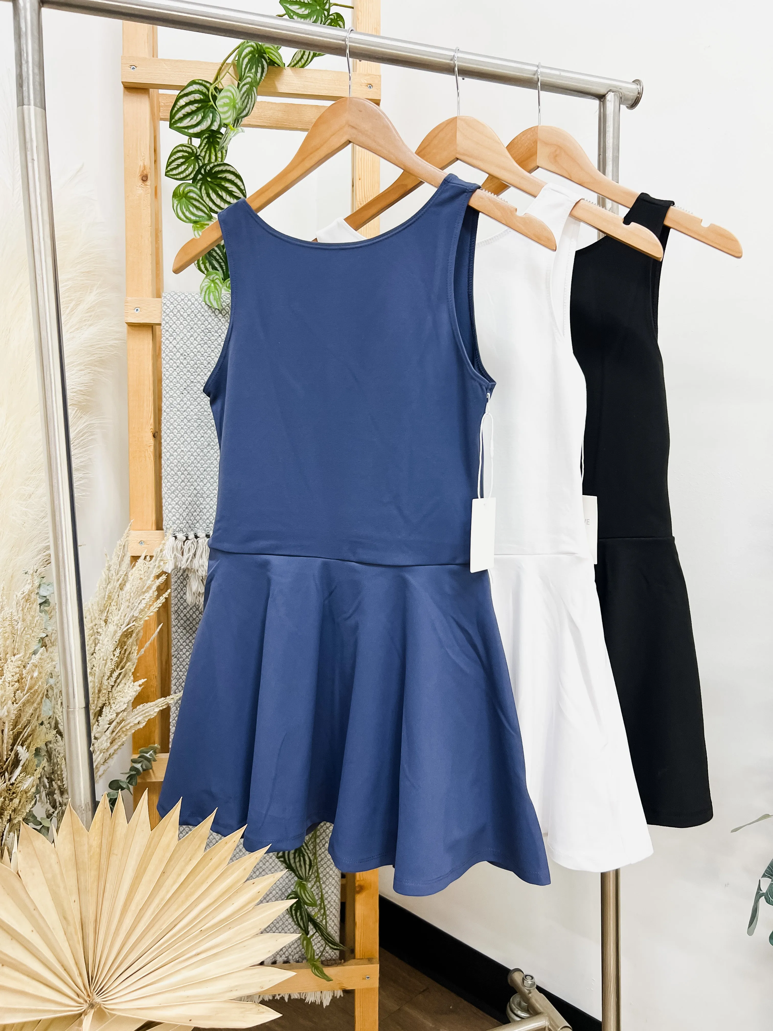 Avery Scoop Back Tennis Dress