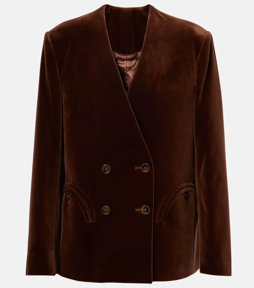 Blaze Milano Milano Anytime cotton velvet blazer