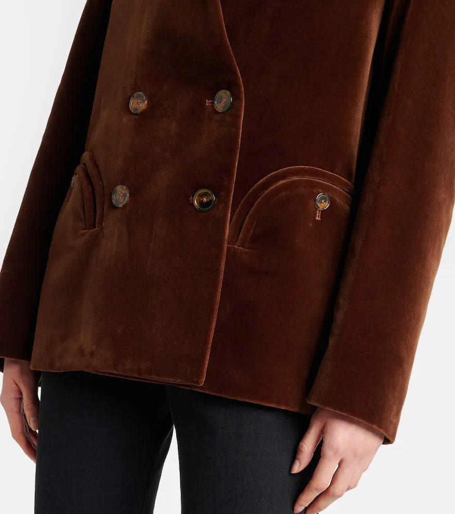 Blaze Milano Milano Anytime cotton velvet blazer
