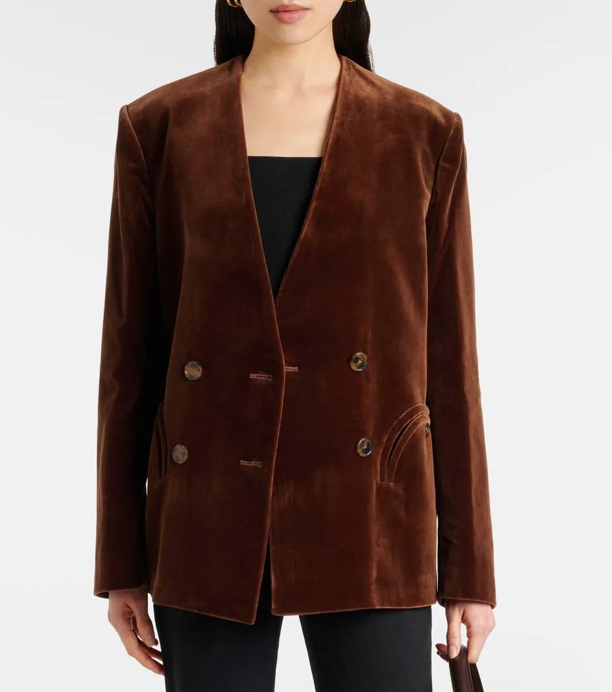 Blaze Milano Milano Anytime cotton velvet blazer