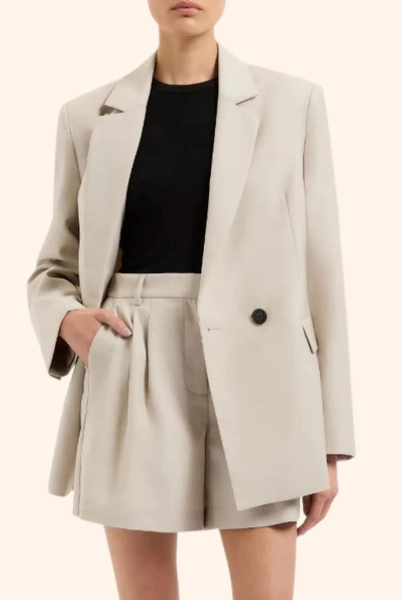 Chiara Blazer in Pumice