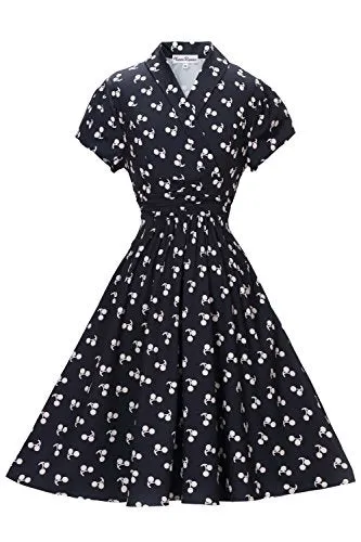 Classy Vintage Style Women’s Dress by Vienna Summer | # CHERRYNAVYXS