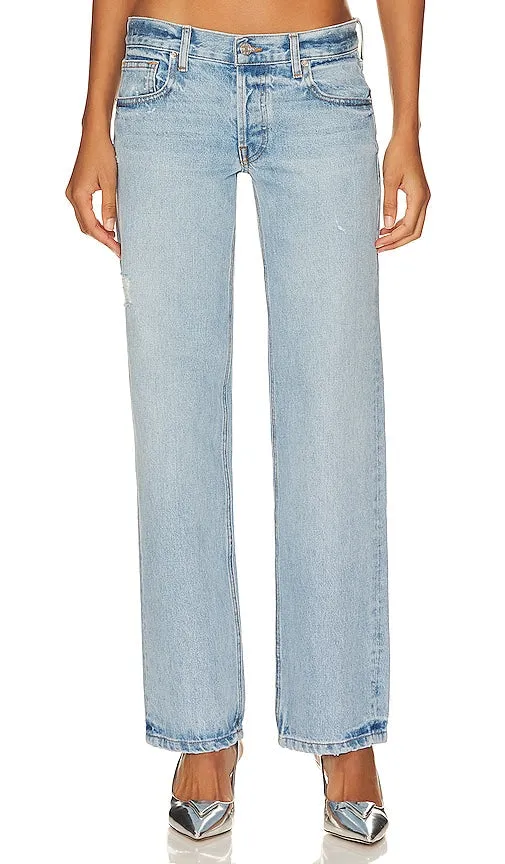 EB Denim Low Rise Baggy in Blue