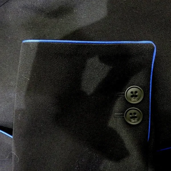 Fendi Wool Gabardine Double-Breasted Jacket