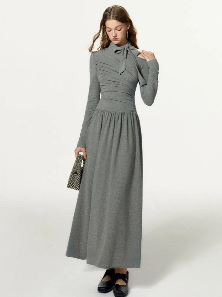 Flared Bow Big Dress