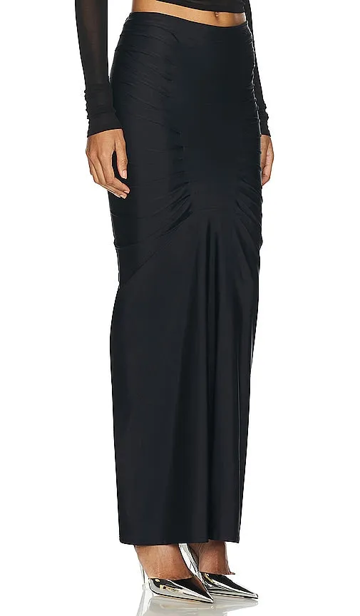 GAUGE81 Melia Skirt Long in Black