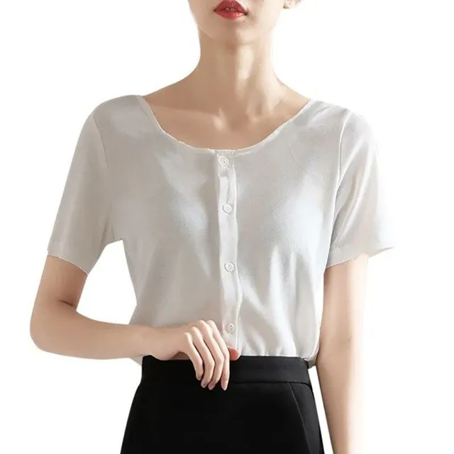 High Collar T-Shirt