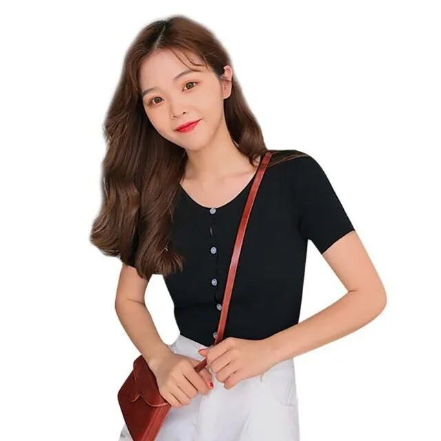 High Collar T-Shirt