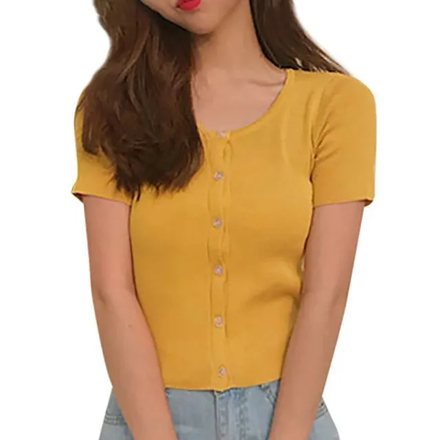 High Collar T-Shirt