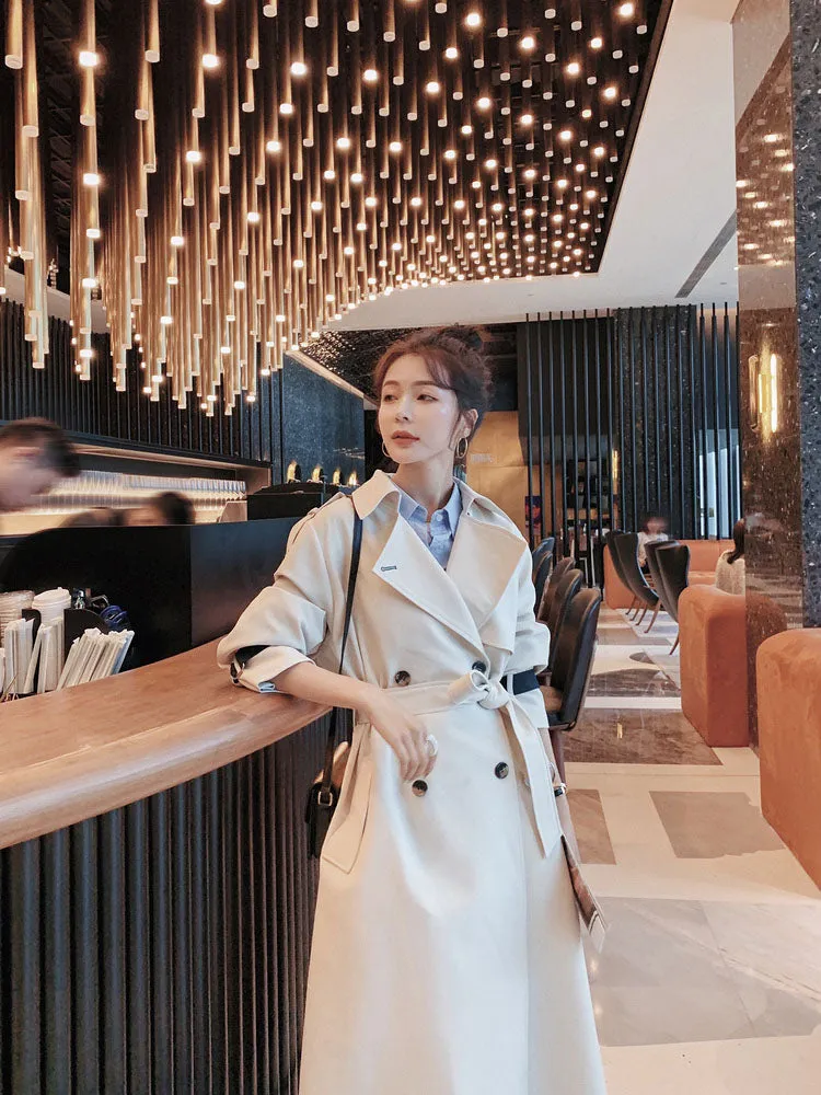 High Sense Loose British Style Women's Trench Coat