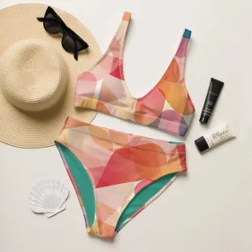 High Waisted Bikini "Mod Dance" design. Alquimia Clothing