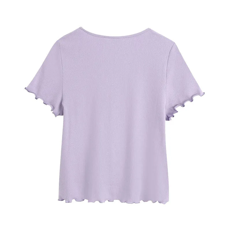 LACE UP TOP