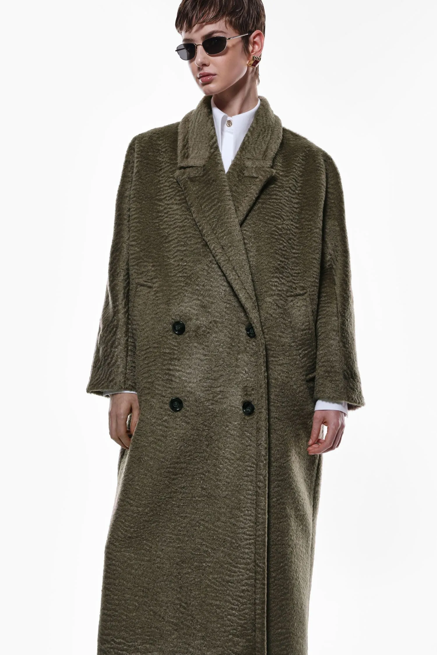Long Fur Effect Coat