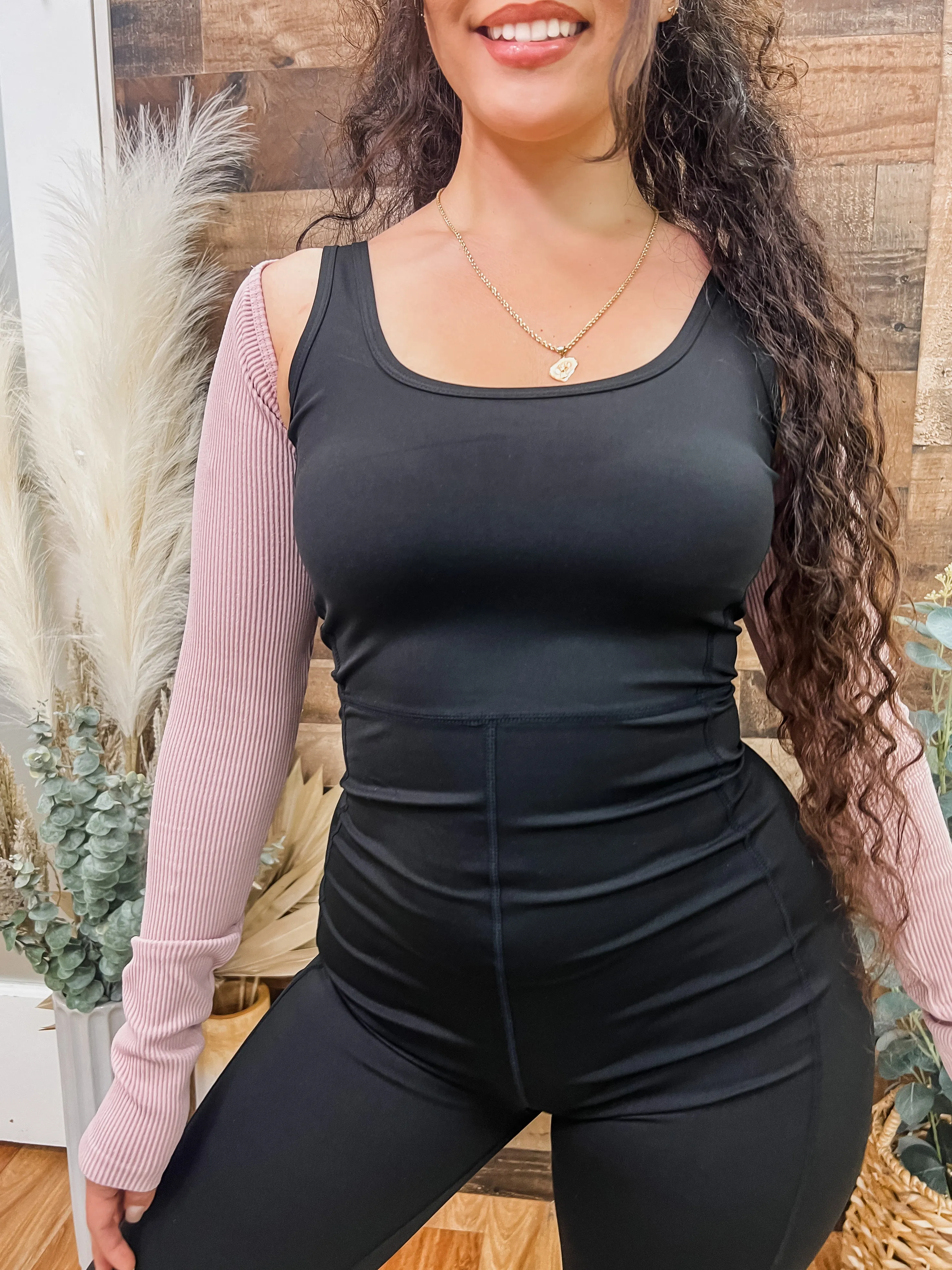 Monica Sleeveless Flared Jumpsuit