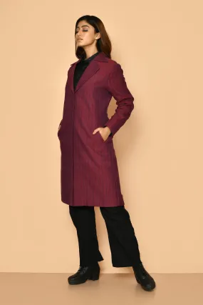 Mrinal Handloom Cotton Trench Coat
