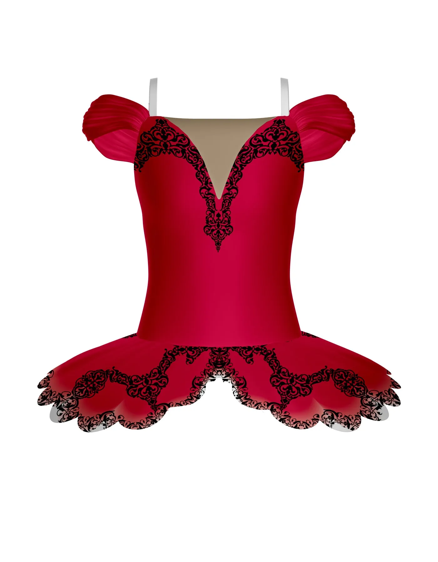 Ornate Bodice and Peplum