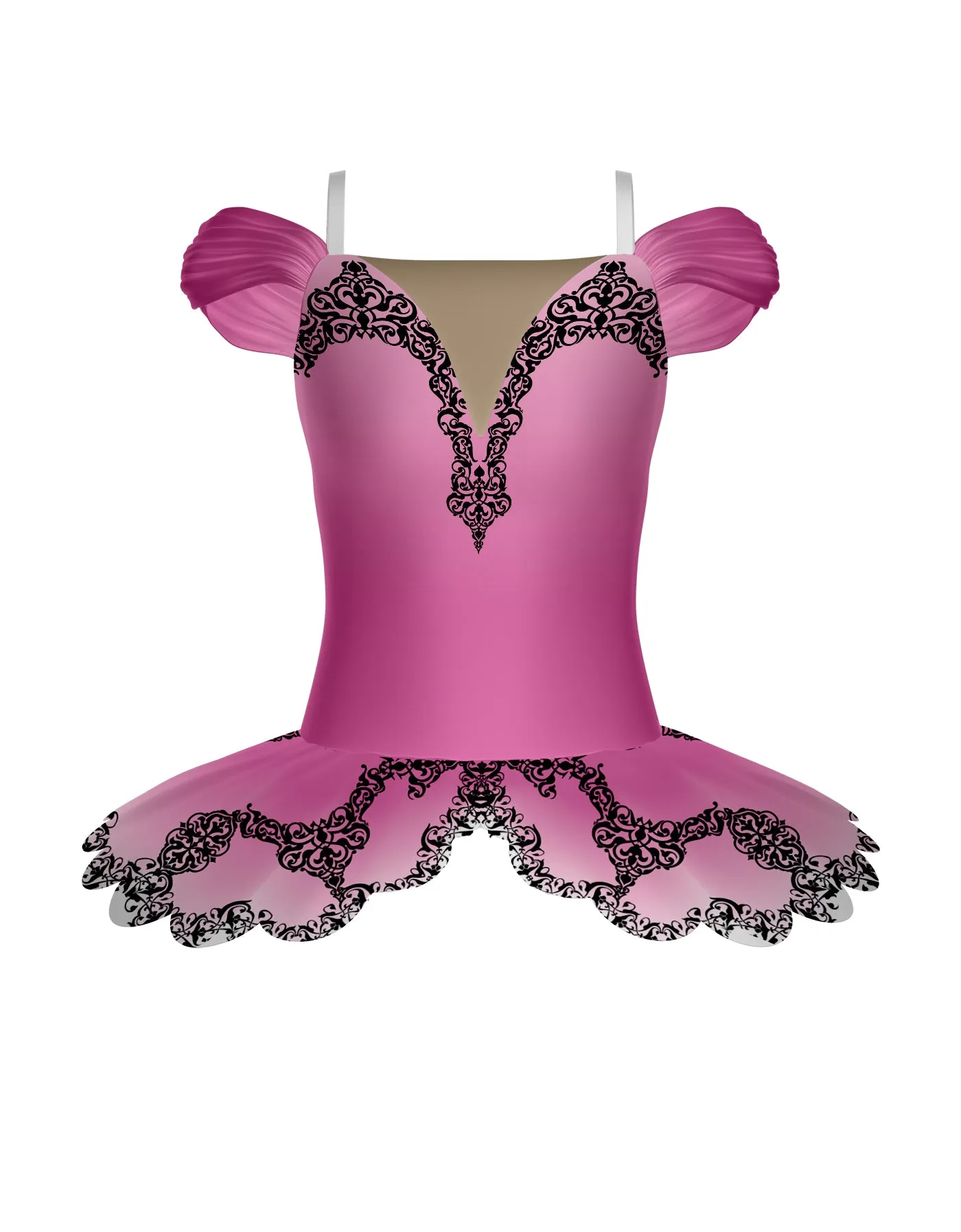 Ornate Bodice and Peplum