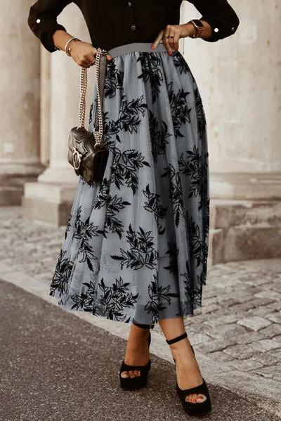 Roma Floral High-Waisted Skirt | 4 Colors