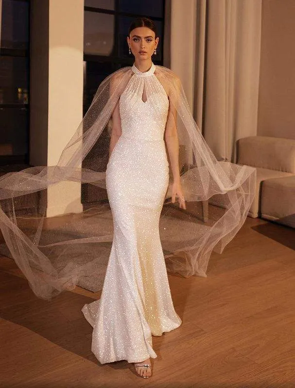 Shim White Wedding Dress