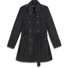SHIMMER ALL WEATHER COAT BLACK