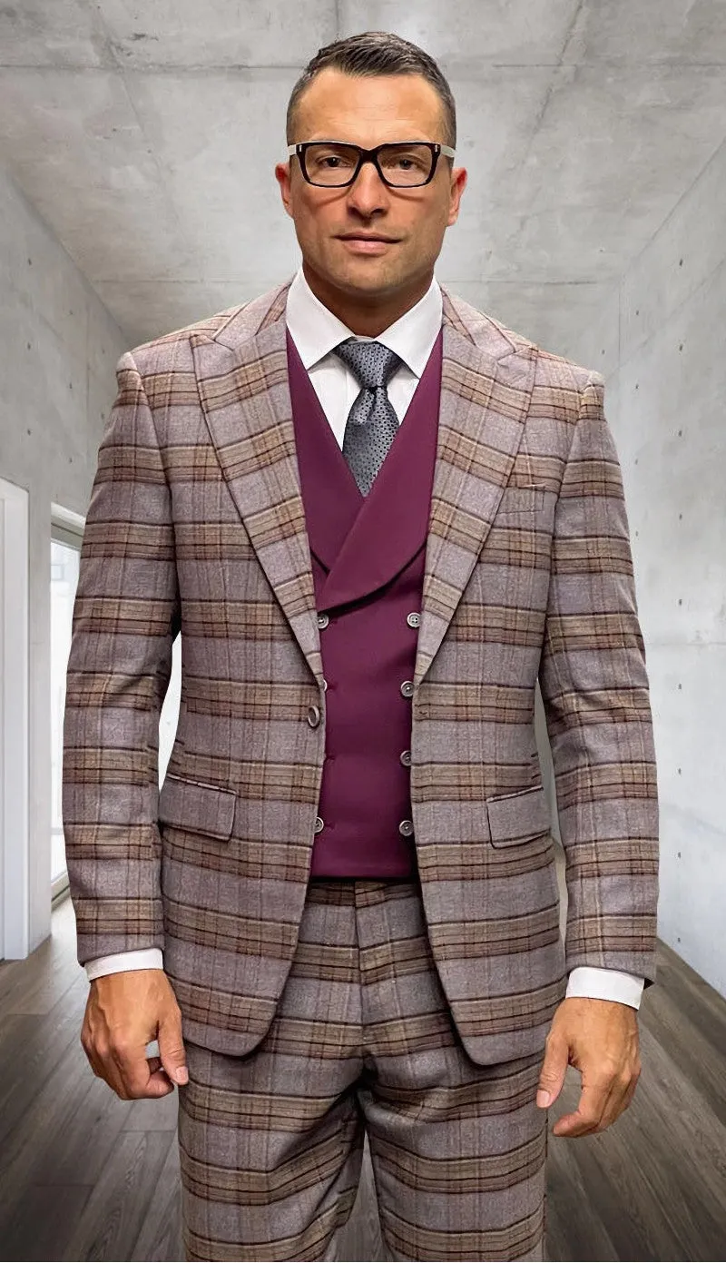 Statement  AMICCI-BU Mens Suit