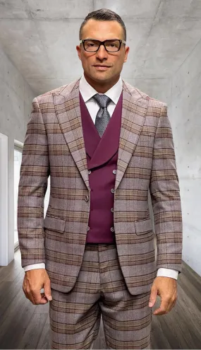 Statement  AMICCI-BU Mens Suit