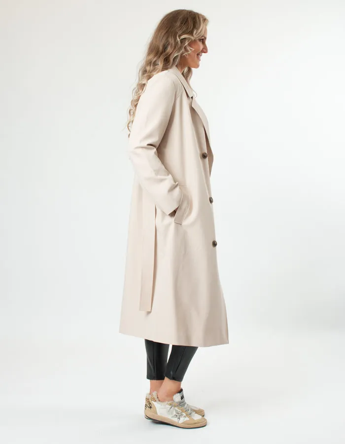 STELLA ESSENTIALS Boston Trench - Crème Brulee