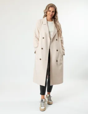 STELLA ESSENTIALS Boston Trench - Crème Brulee