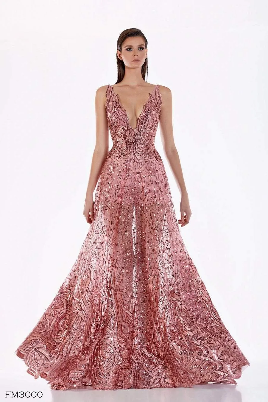 Swing Red Evening Dress