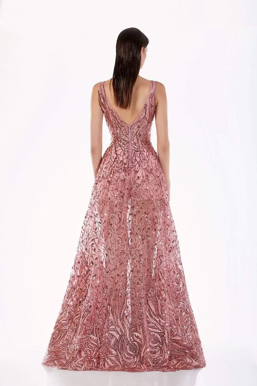 Swing Red Evening Dress