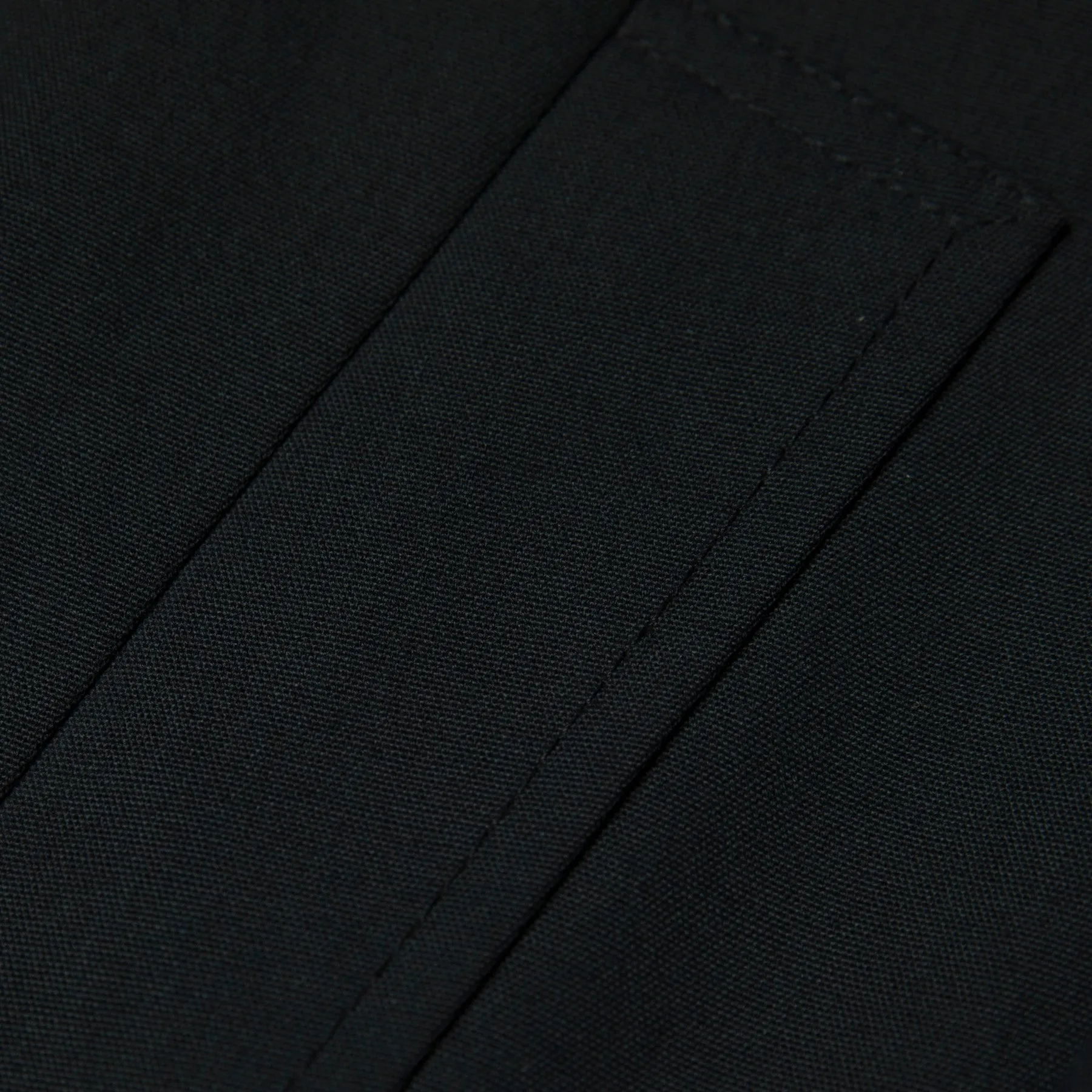 Trevira Canvas Weave Fish Mouth Trench Coat