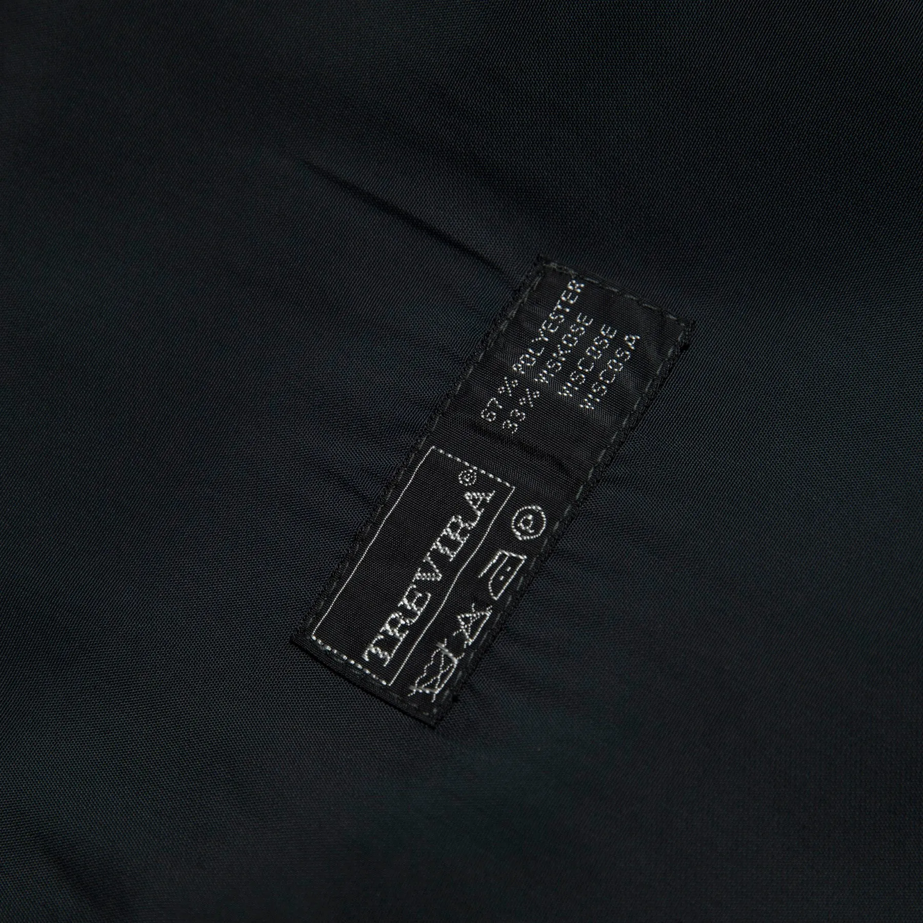 Trevira Canvas Weave Fish Mouth Trench Coat