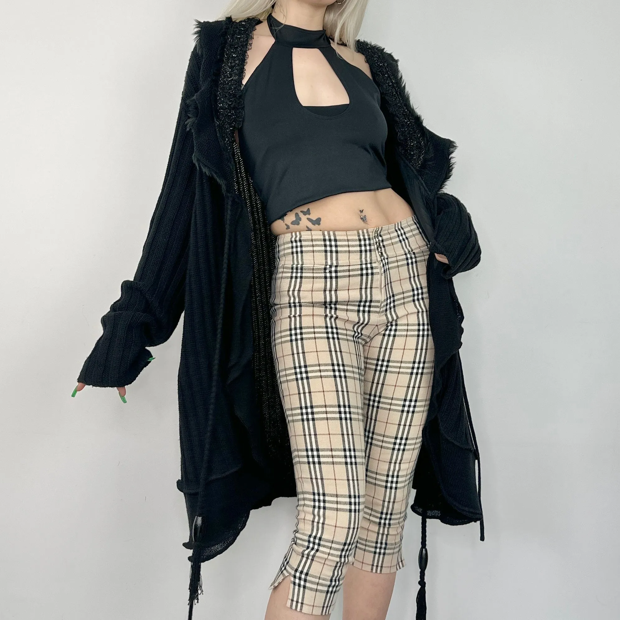 Vintage Knit Whimsigoth Cardigan (2XL)